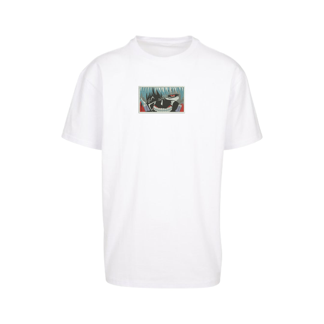 Ken Kaneki Rectangle | Tokyo Ghoul | T-Shirt Oversize Brodé