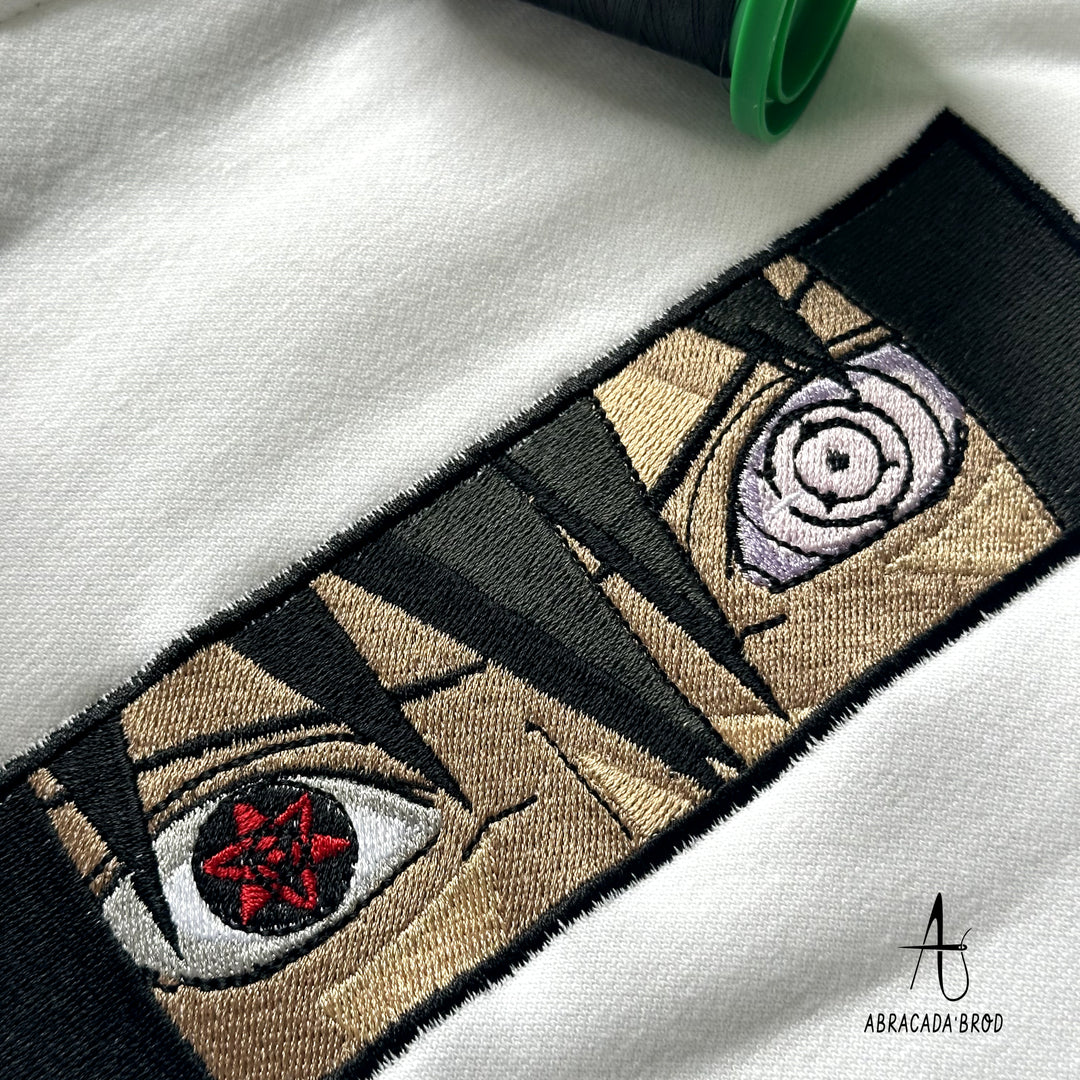 Sasuke Eyes | Naruto | Sweatshirt Brodé