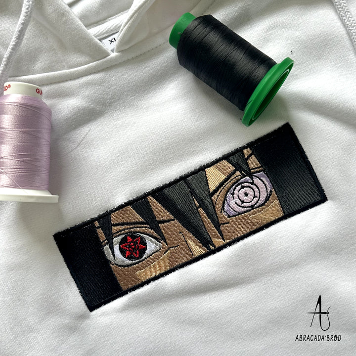 Sasuke Eyes | Naruto | Sweatshirt Brodé