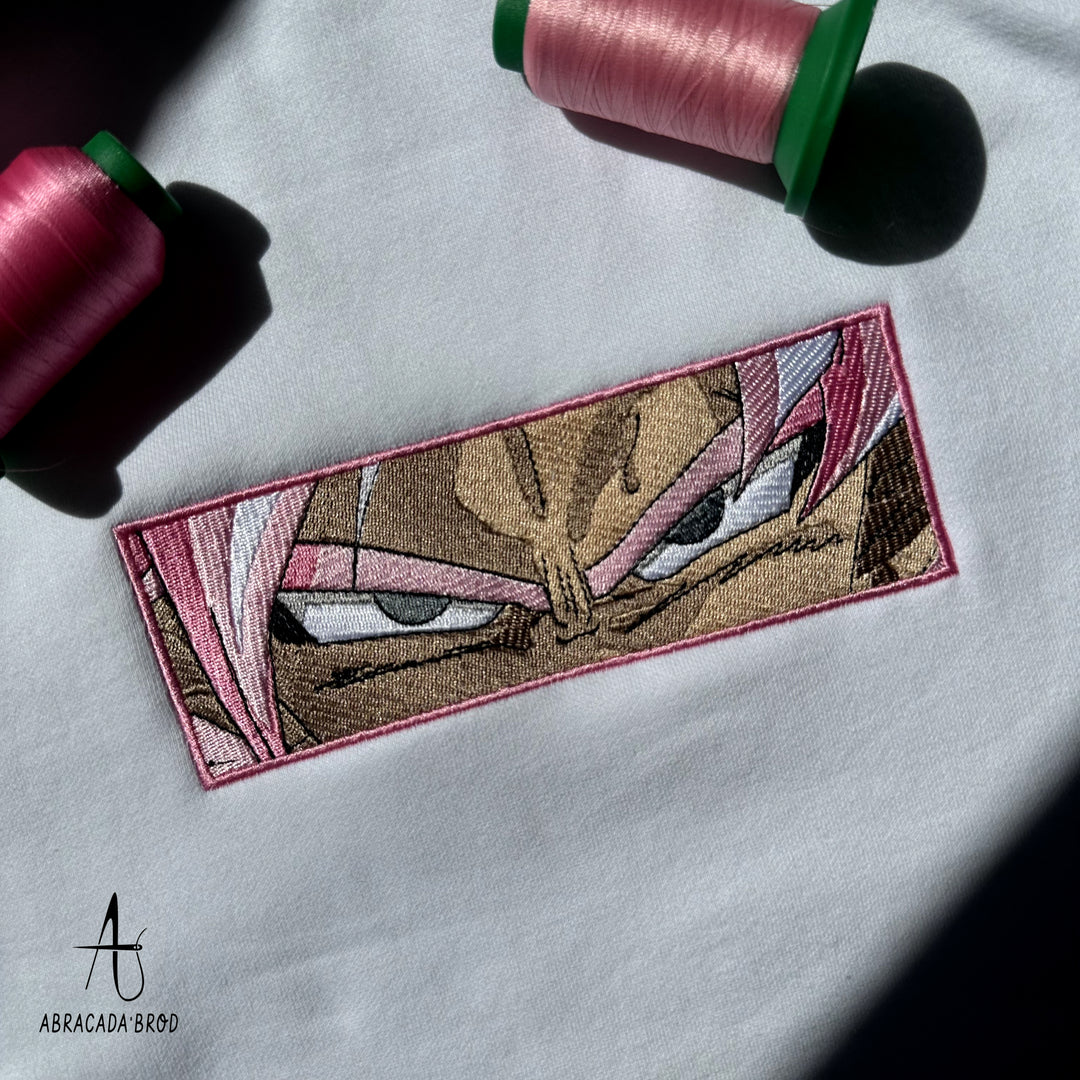 Saiyan Rose Eyes | Dragon Ball Z | Sweatshirt Brodé