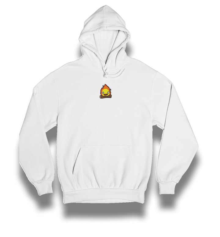 Calcifer | Studio Ghibli | Embroidered Hoodie