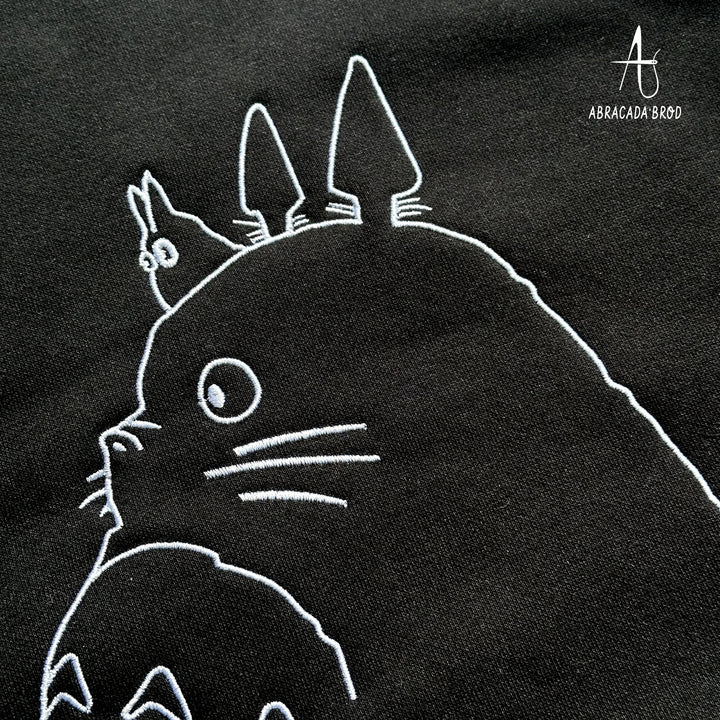 Totoro Line | Studio Ghibli | Embroidered Hoodie