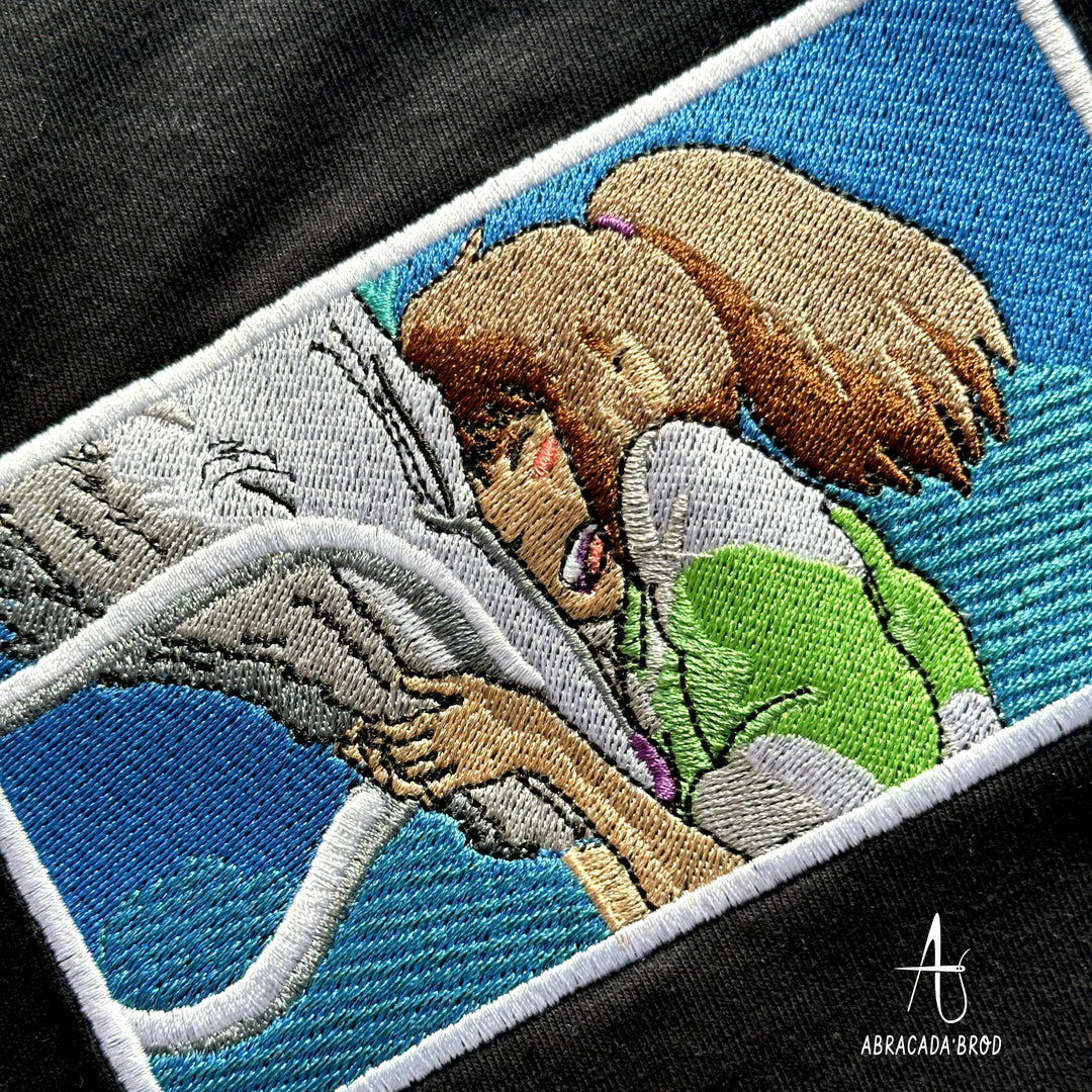 Chihiro Rectangle | Studio Ghibli | Sweatshirt Brodé