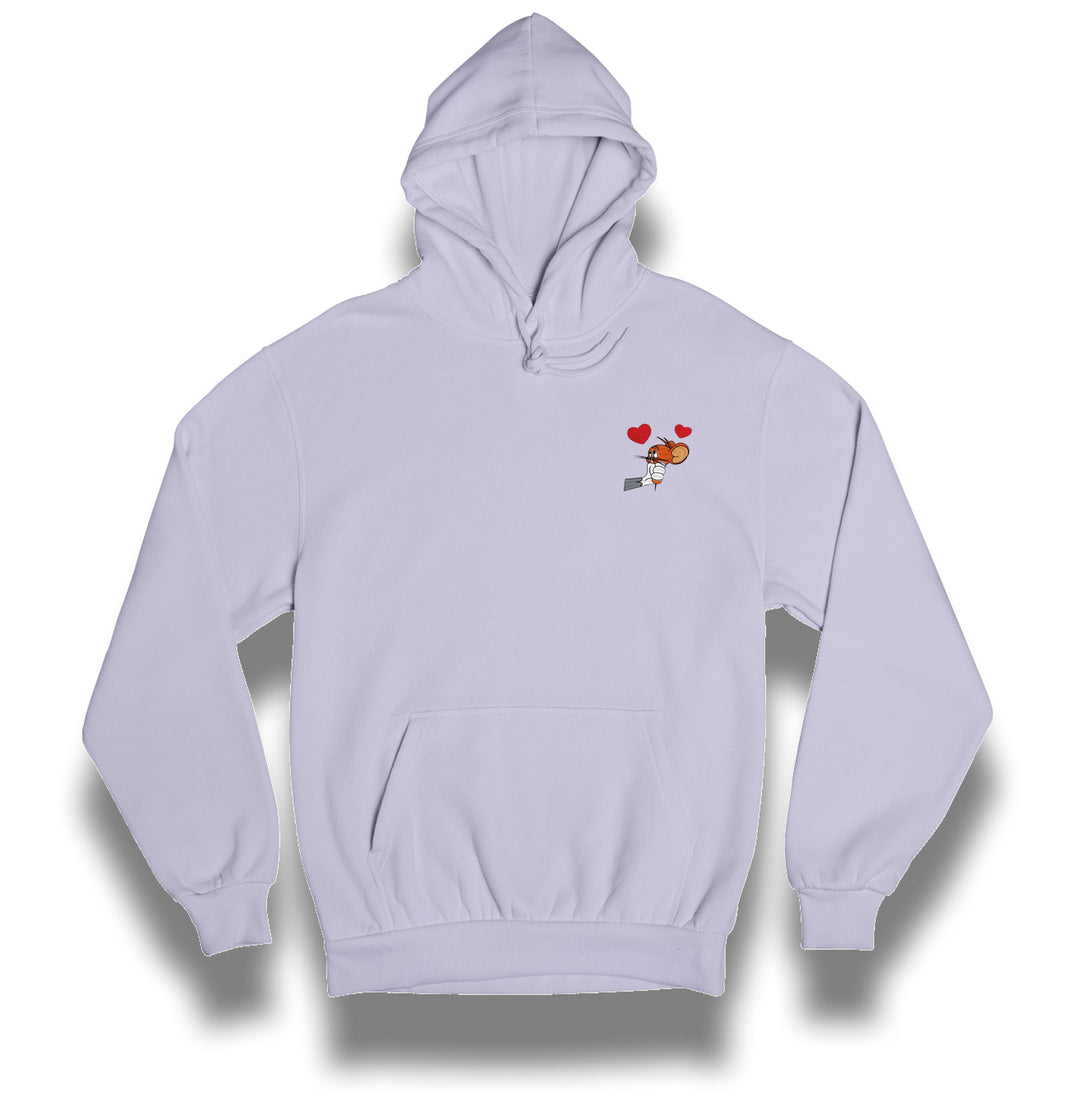 Tom &amp; Jerry Love | Couples | Embroidered Hoodie