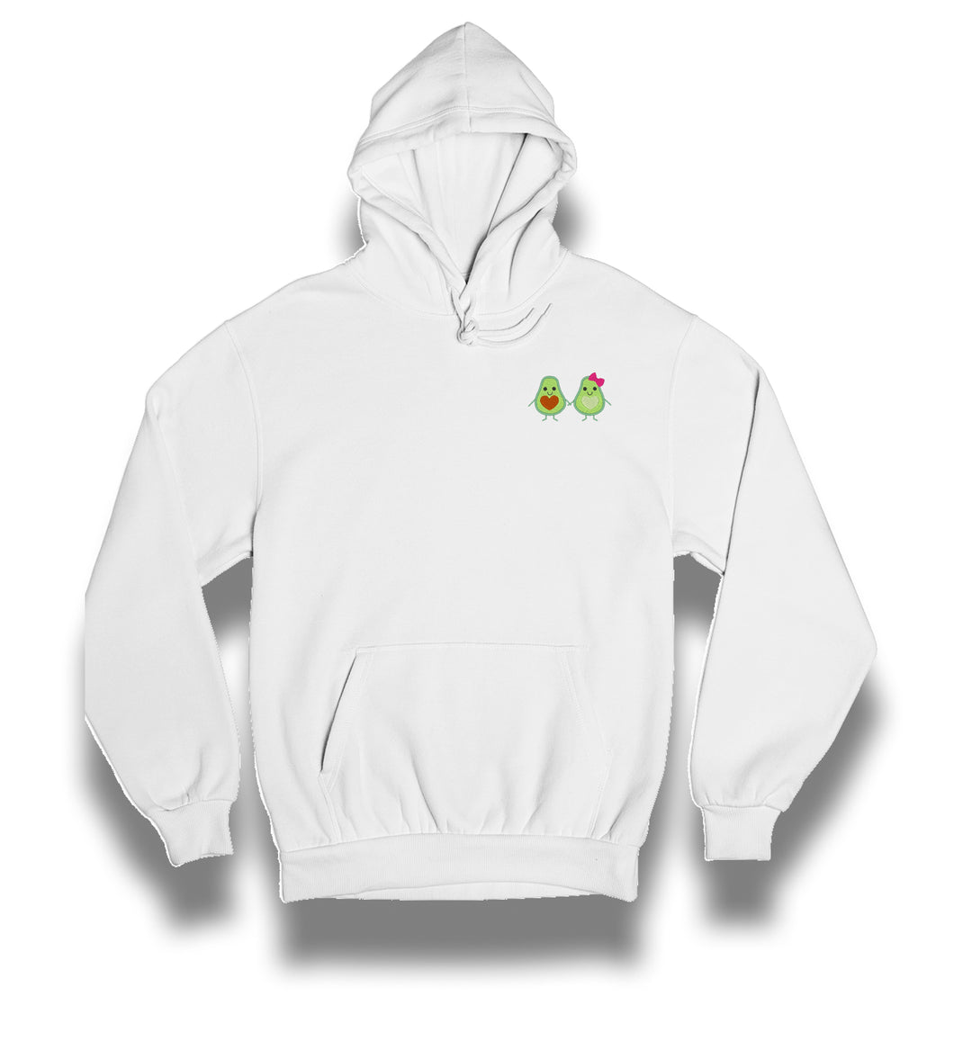 Avocado Duo | Couples | Embroidered Hoodie