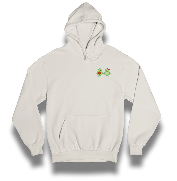 Avocado Duo | Couples | Embroidered Hoodie