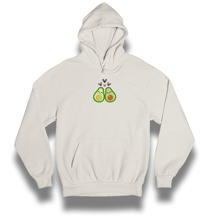 Avocado Love | Couples | Embroidered Hoodie