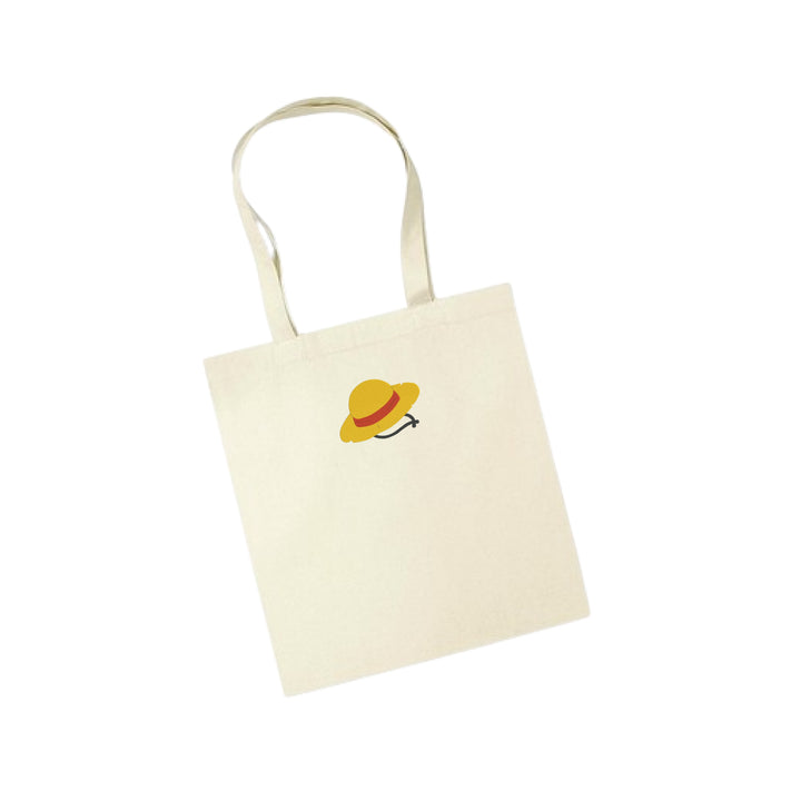 Luffy Hat | One Piece | Tote-Bag Brodé