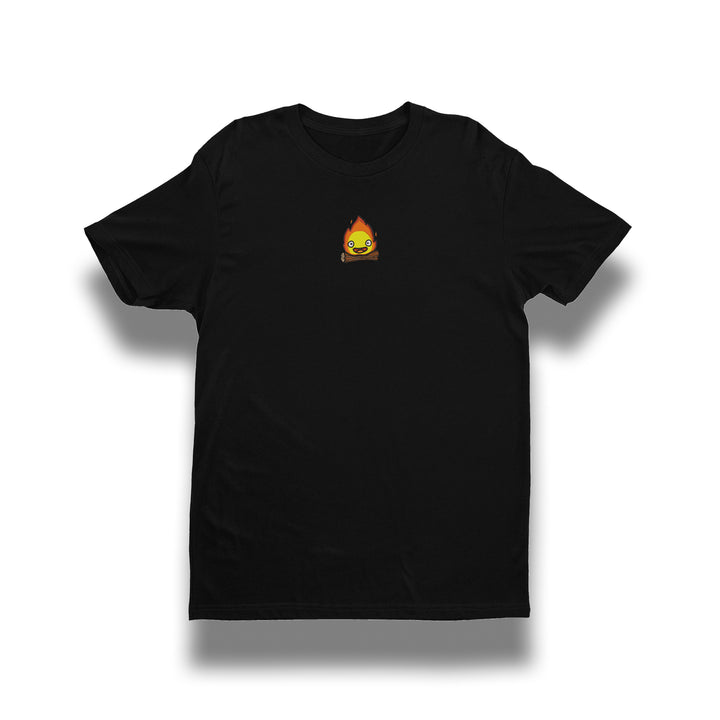 Calcifer | Studio Ghibli | Embroidered T-Shirt