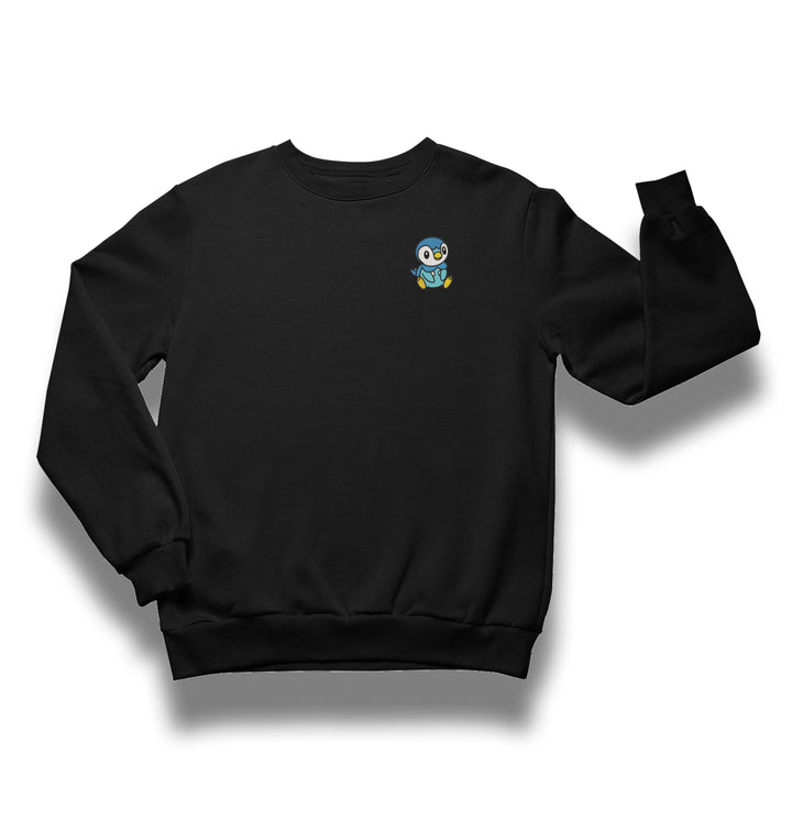 Piplup Heart | Pokémon | Embroidered Sweatshirt