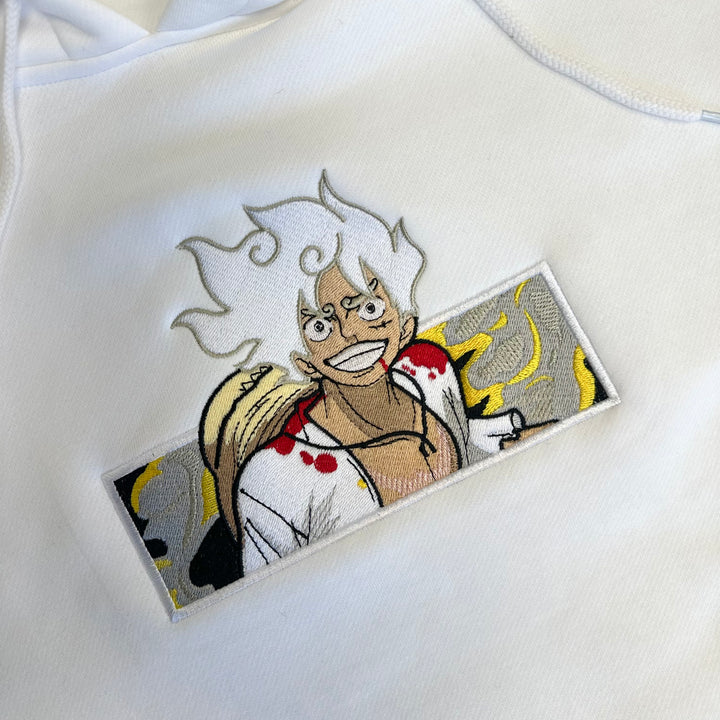 Gear 5 | One Piece | Embroidered Hoodie