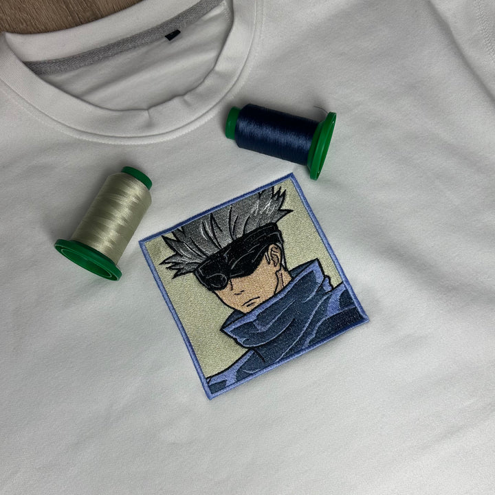 Gojo Box | Jujutsu Kaisen | Embroidered Sweatshirt